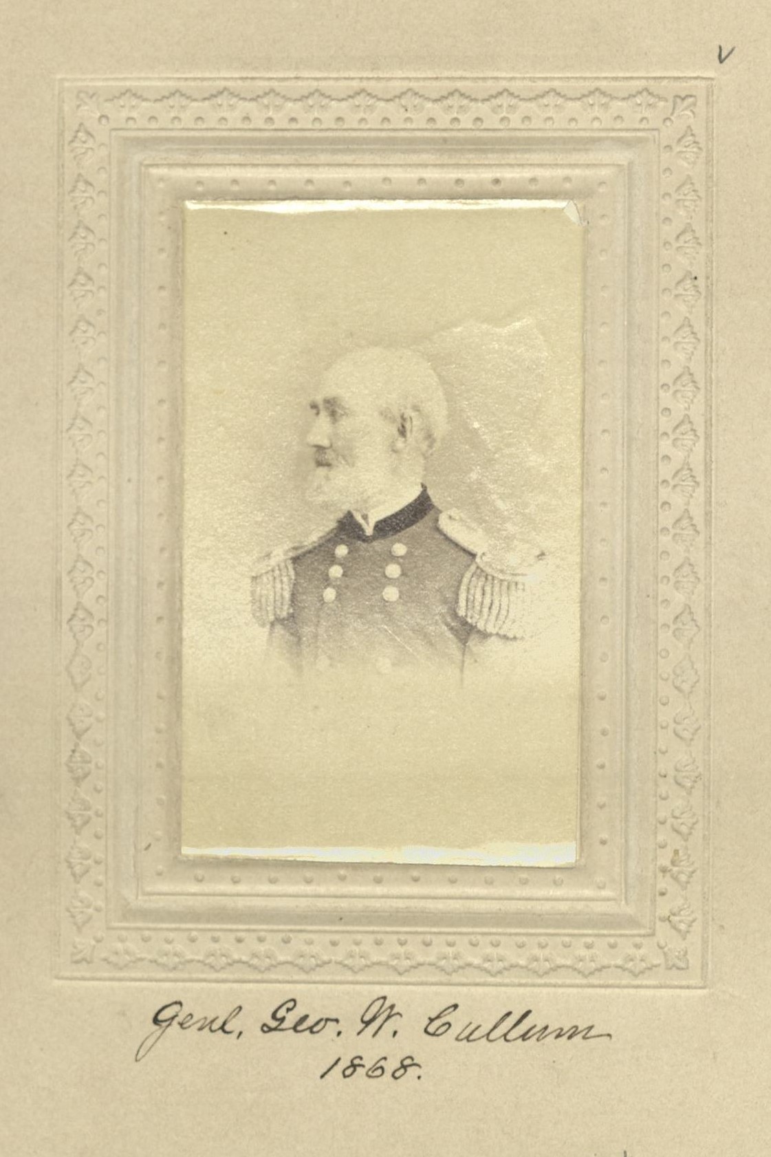 Member portrait of George W. Cullum